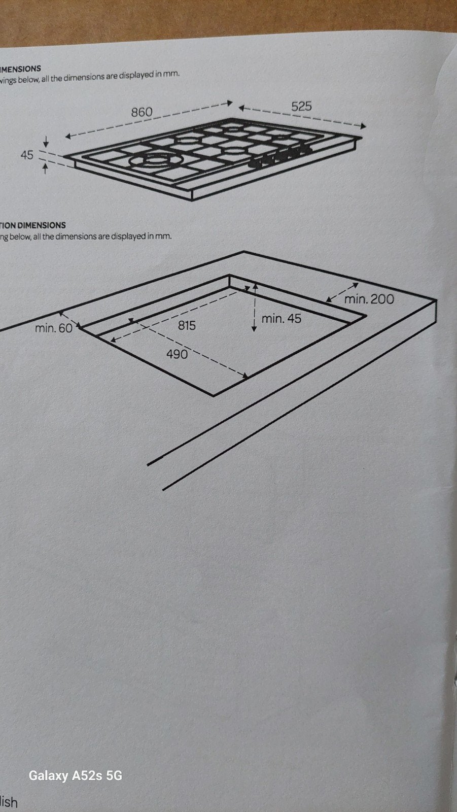 Inventum IKG9023WGGL gaskookplaat - Gebruikt, Witgoed en Apparatuur, Ophalen, Gebruikt, Inbouw, Gas
