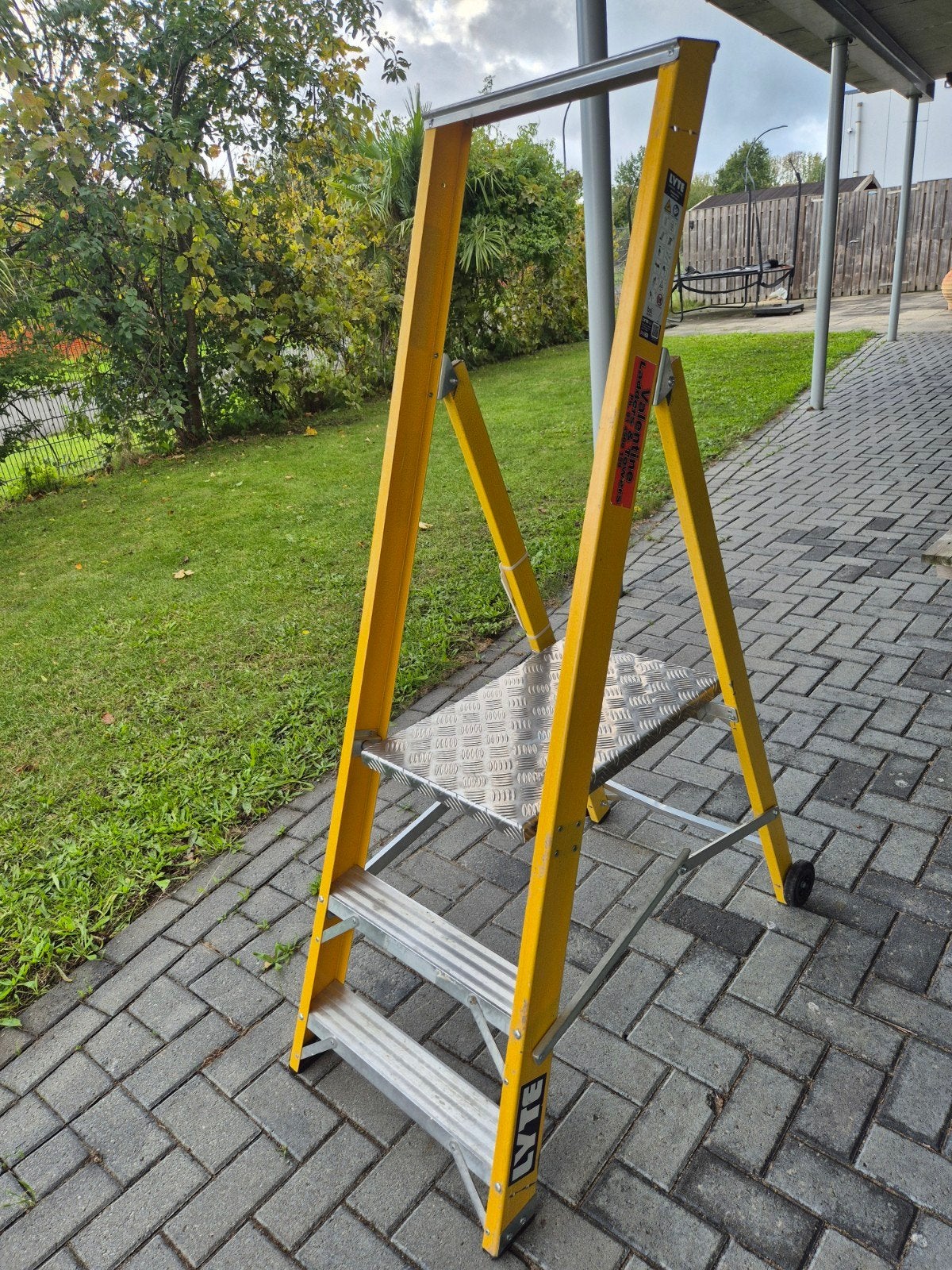 Lyte Ladders MagnaStep 2 Treden Glasvezel Bordestrap, Ophalen