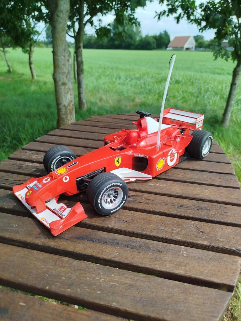 FERRARI RADIOGRAFISCH BESTUURBARE AUTO., Ophalen of Verzenden, Overige schalen, Auto offroad
