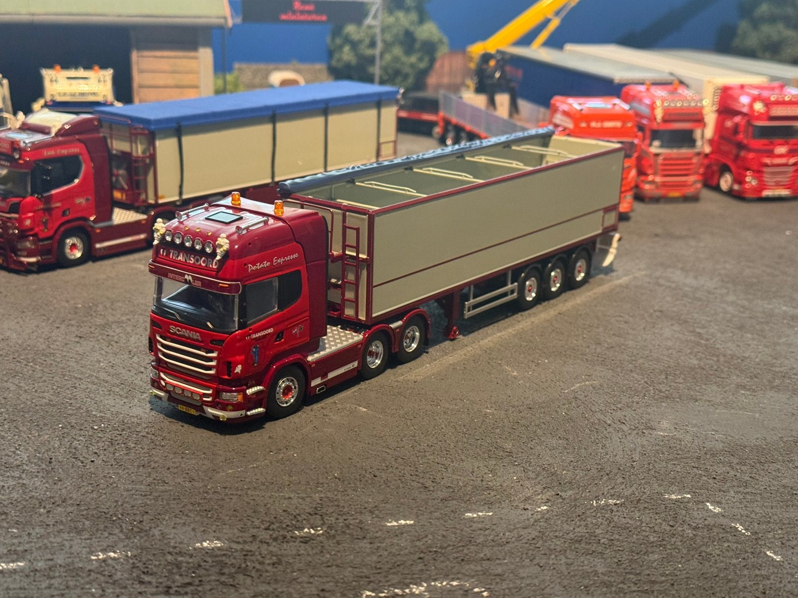 Tekno transoord scania 1e uitgave, Tekno, Nieuw, Tekno, Bus of Vrachtwagen