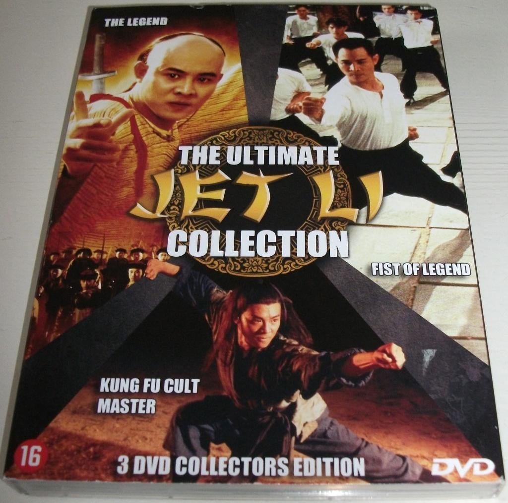 Film-Box *** ULTIMATE JET LI COLLECTION *** 3-Disc Boxset, Cd's en Dvd's, Dvd's | Overige Dvd's, Zo goed als nieuw, Boxset, Vanaf 16 jaar