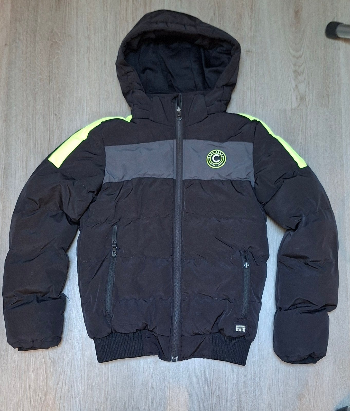 Winterjas Cars maat 152, Ophalen of Verzenden, Zo goed als nieuw, Jongen, Jas