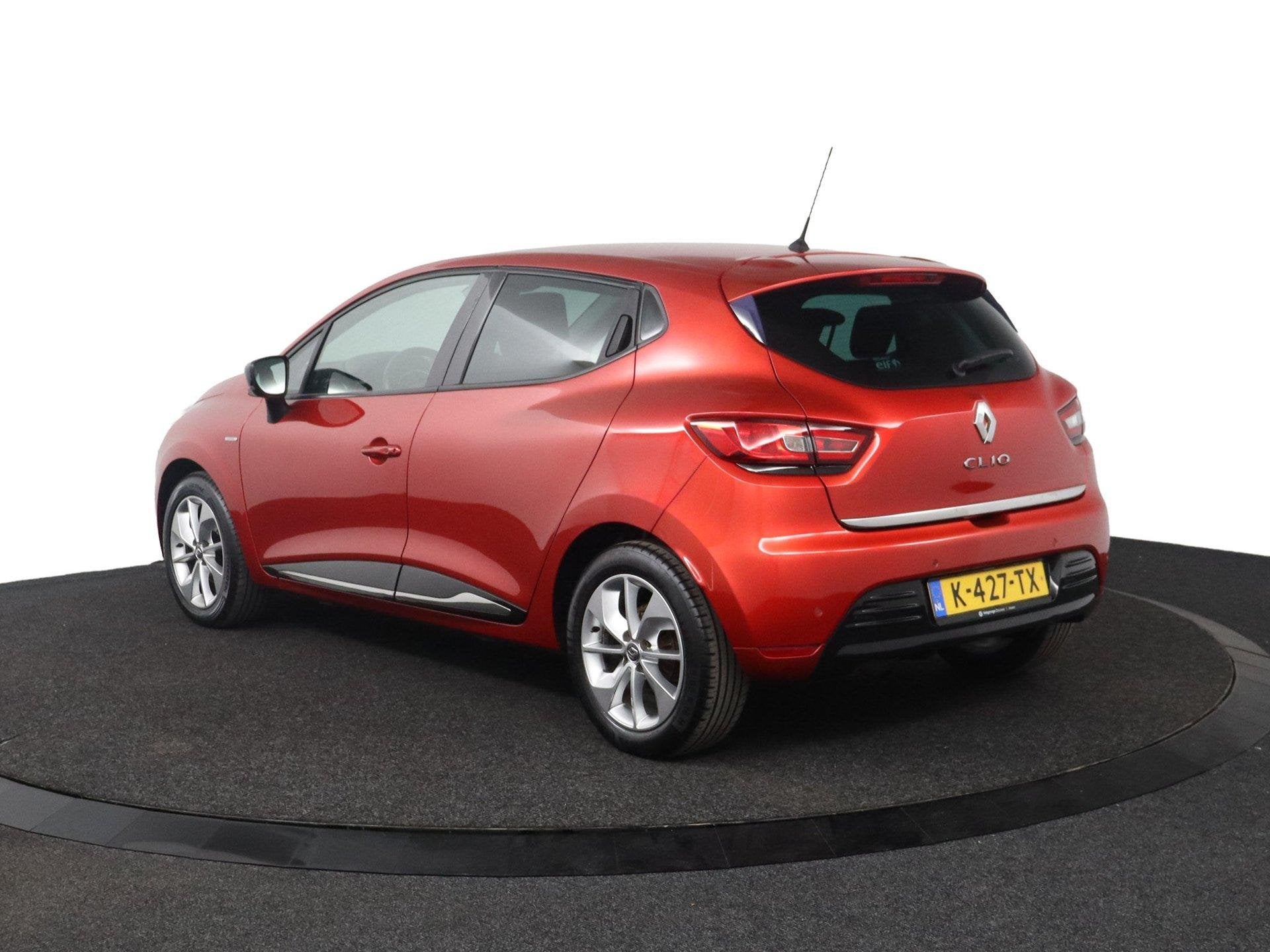 Renault Clio 1.2 TCe Intens, Auto's, Gebruikt, Euro 6, Leder en Stof, 49 €/maand
