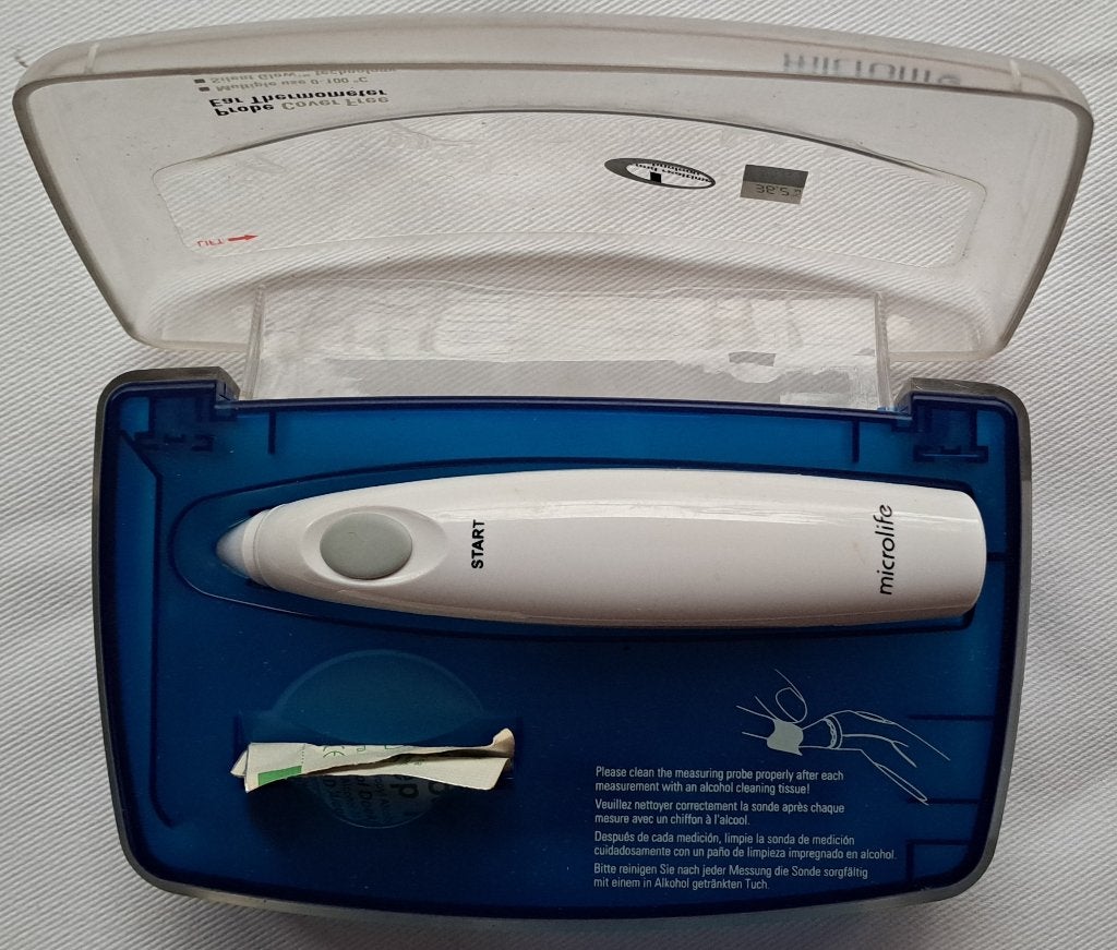 Digitale oorthermometer, Ophalen of Verzenden, Zo goed als nieuw