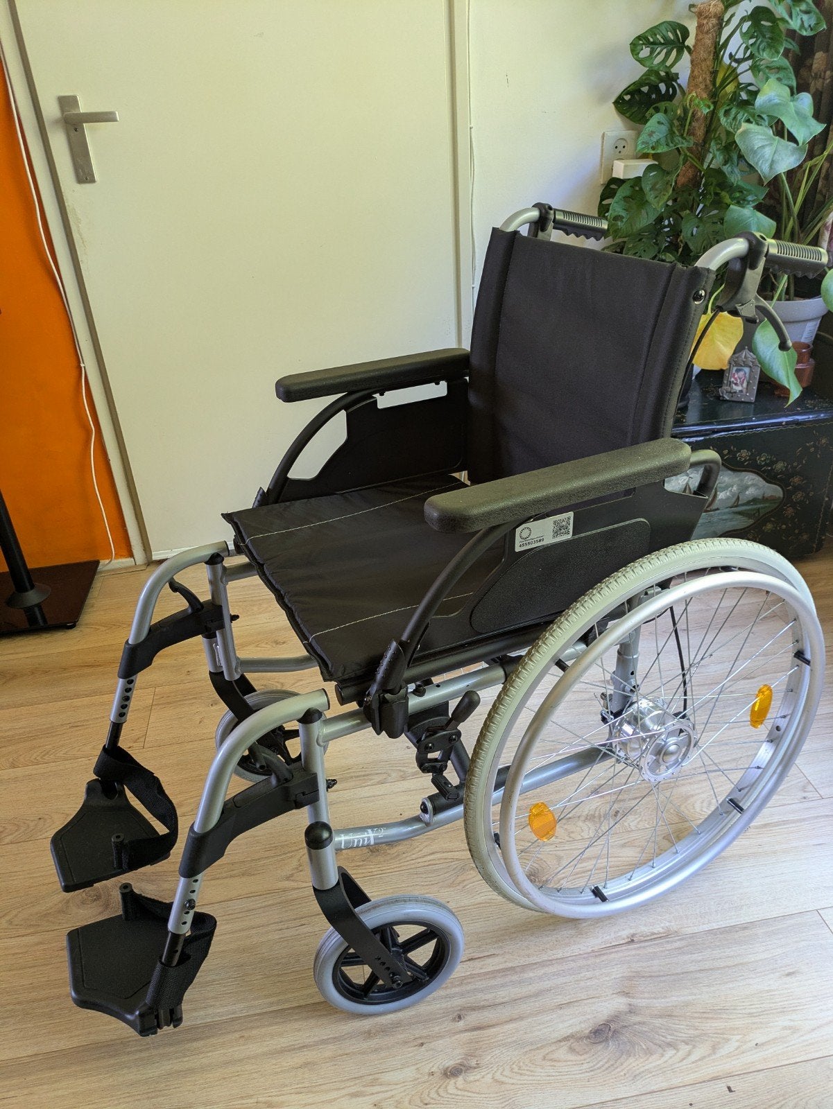 Rolstoel Breezy Unix2, Diversen, Ophalen, Inklapbaar, Zo goed als nieuw, Duwrolstoel