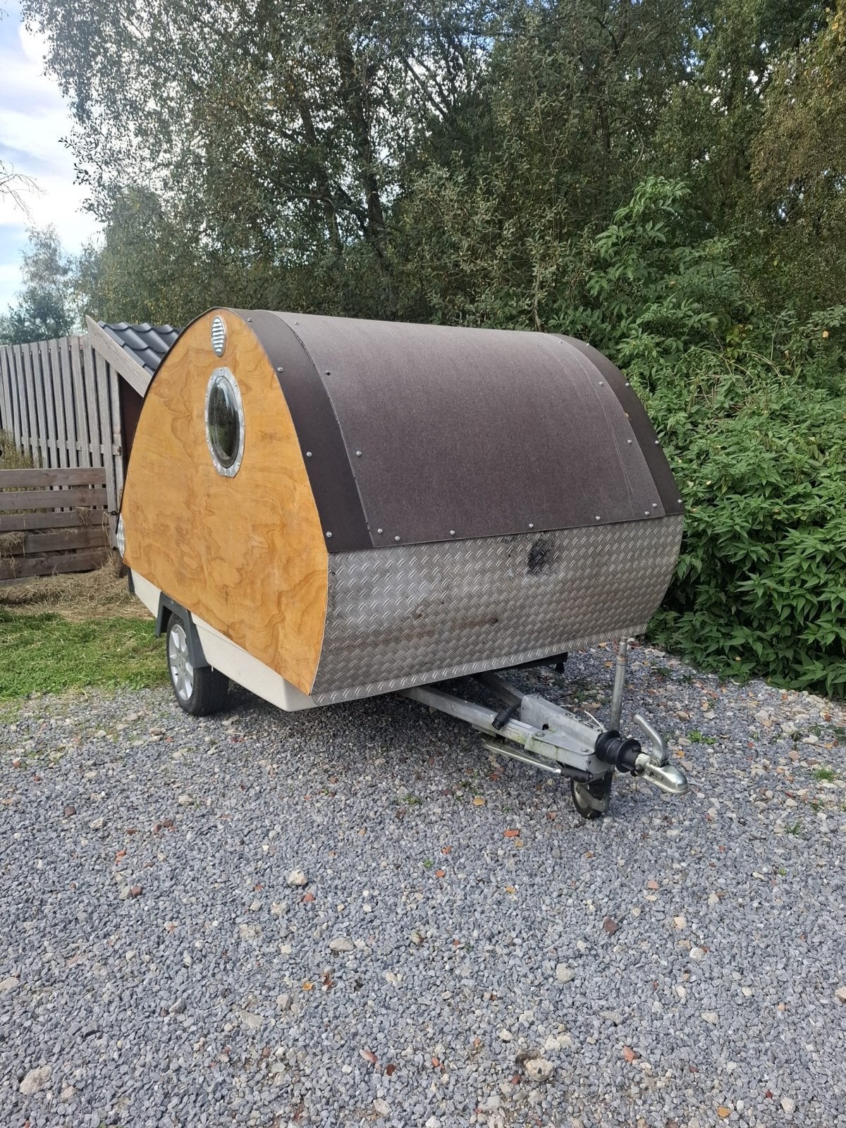 Project Selfmade Teardrop Caravan, Overige merken, Overige typen, Tot en met 2, Openslaande ramen