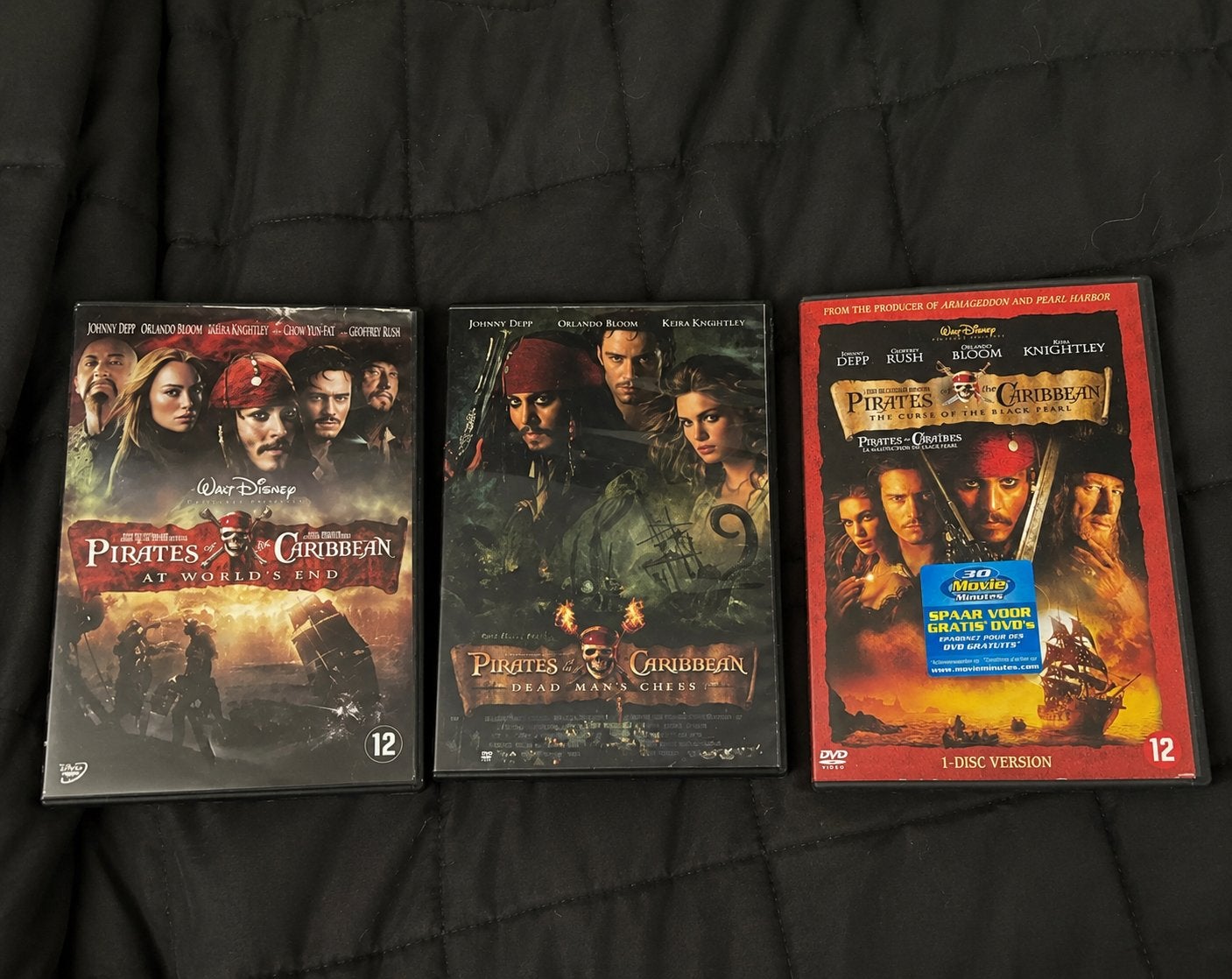 Pirates of the Caribbean DVD  (3 films), Ophalen, Nederlands, Actiethriller, Vanaf 12 jaar