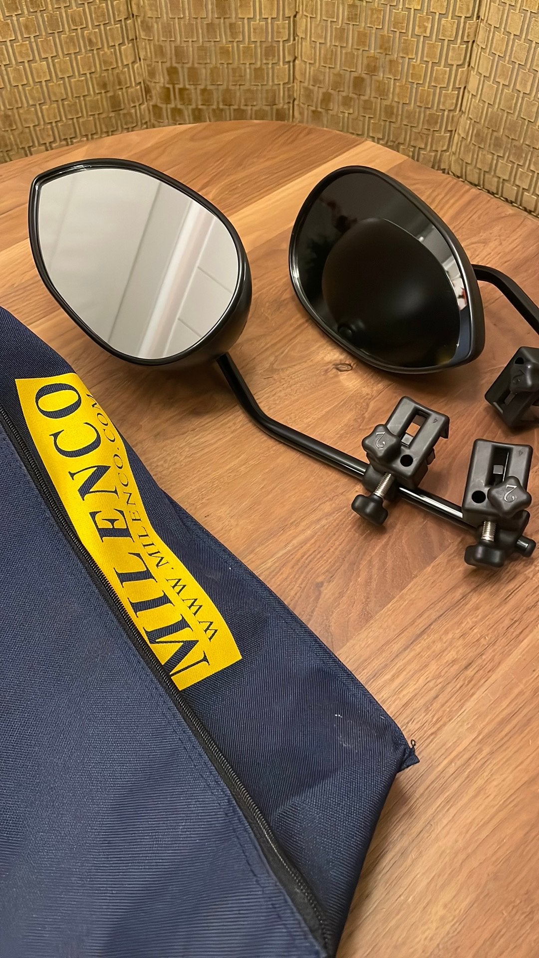 Milenco earo caravan spiegels, Ophalen of Verzenden, Zo goed als nieuw