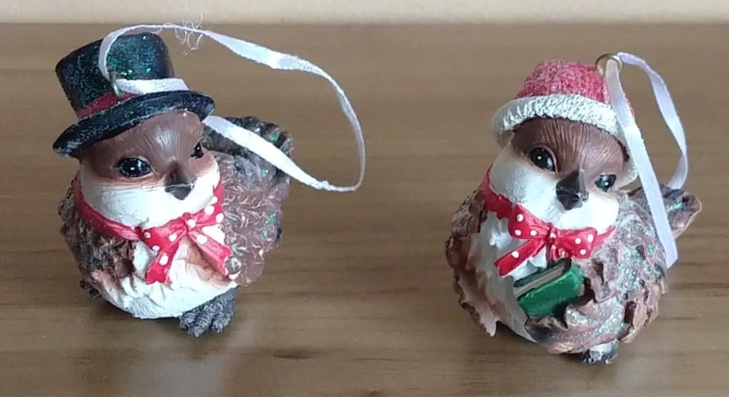 kerstboom hangers vogeltjes, volgnr 20, Diversen, Kerst, Ophalen of Verzenden, Zo goed als nieuw