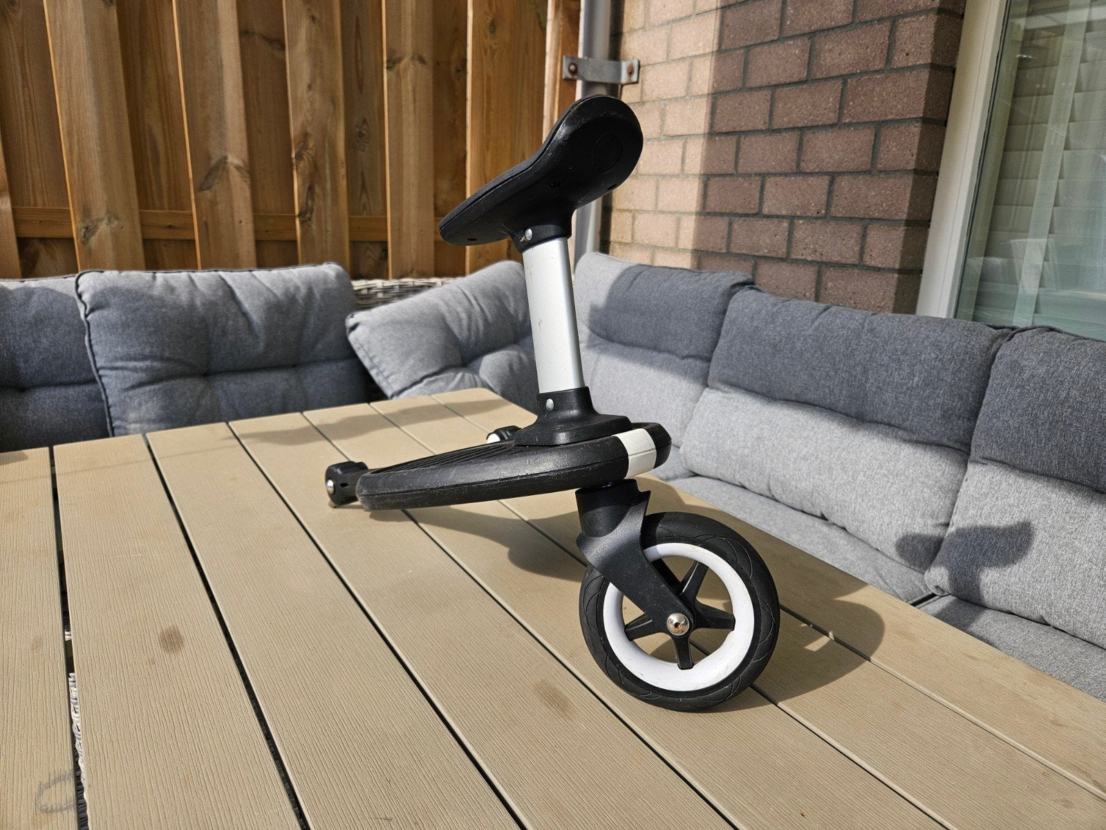 Bugaboo meerijdplankje met zitje, Ophalen, Gebruikt, Kinderwagen, Bugaboo