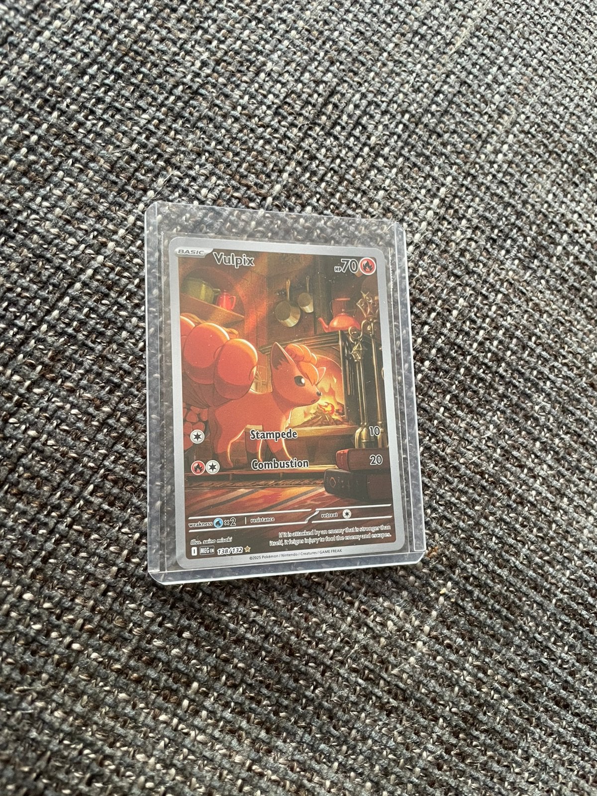Vulpix 138/132, Ophalen of Verzenden, Zo goed als nieuw