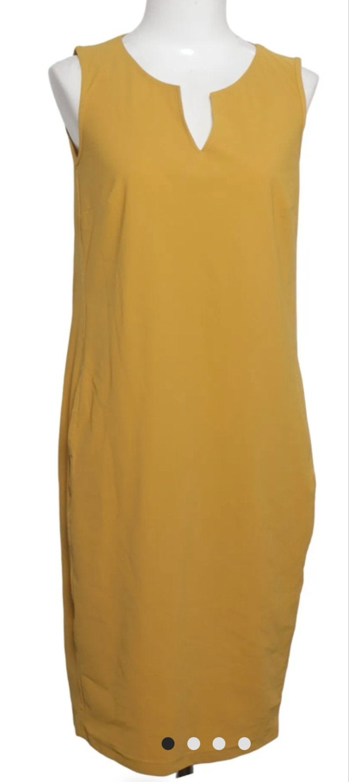 Studio Anneloes Simplicity jurk geel travelstof maat S, Geel, Ophalen of Verzenden, Maat 36 (S), Gedragen