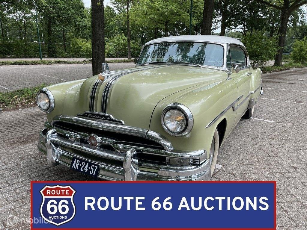 Pontiac Chieftain | 1953 | Route 66 Auctions, Auto's, Pontiac, Overige carrosserieën, Zwart, Bedrijf