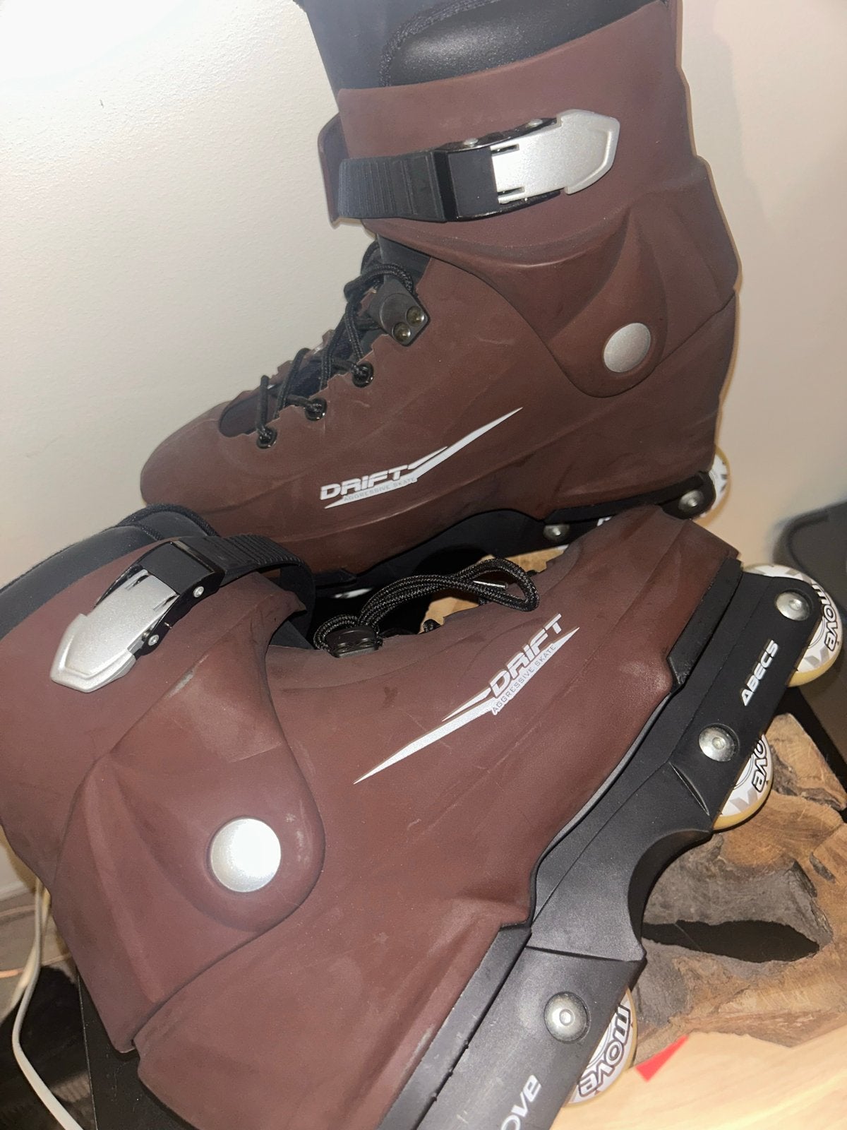 Powerslide Drift Inline Skates - Maat 42, Sport en Fitness, Gebruikt, Heren, Ophalen of Verzenden, Inline skates 4 wielen