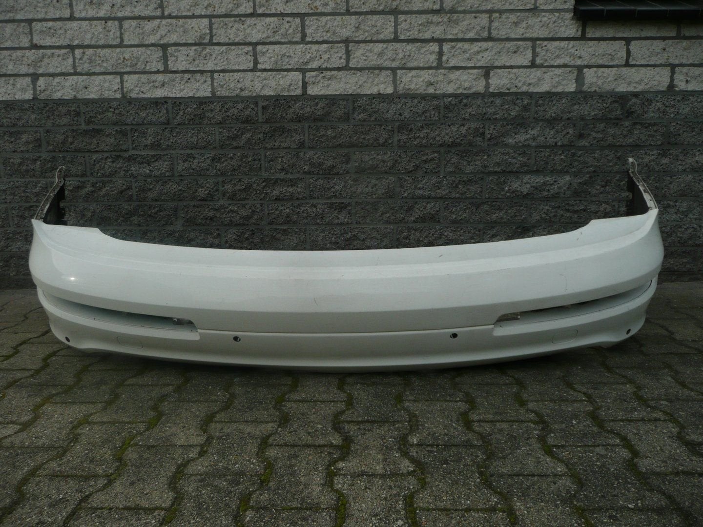 Audi Q7 Bumper Achterbumper 4L0807521H PDC Gaten Dubbele Uit, Gebruikt, -, -, Achter