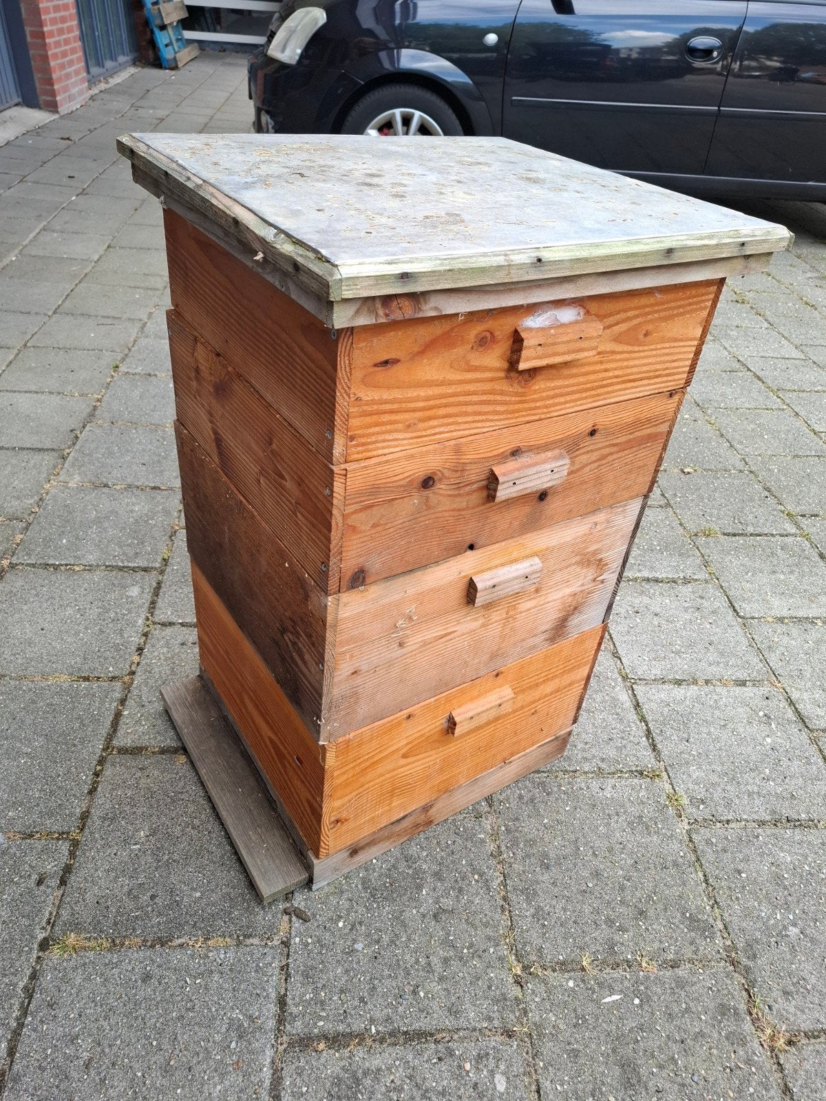 Bijenkast, Ophalen, Gebruikt