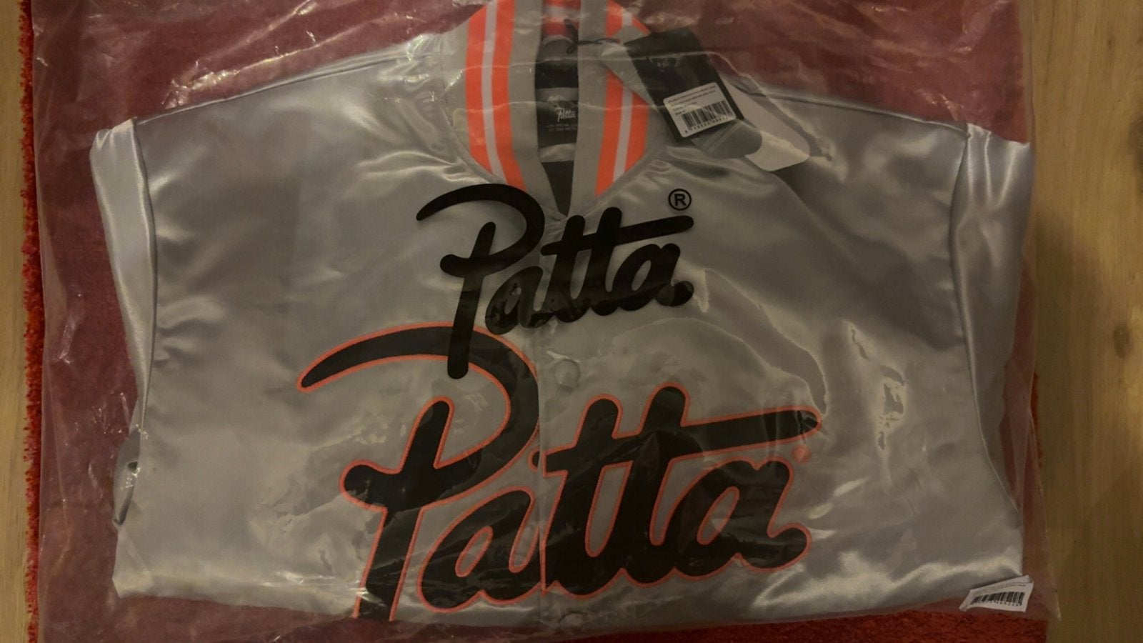 Patta Classic Satin Bomber Jacket – Lunar Rock, Ophalen of Verzenden, Nieuw, Maat 48/50 (M), Meerkleurig