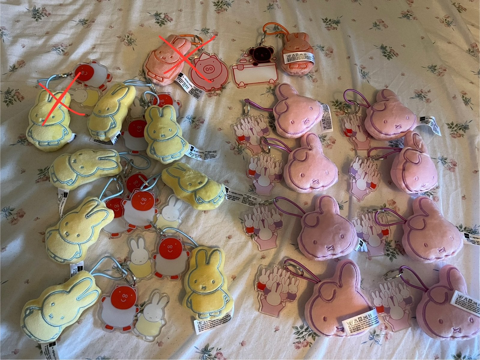 2,50 per stuk Nijntje Verborgen Schatjes Sleutelhangers, Ophalen of Verzenden, Zo goed als nieuw