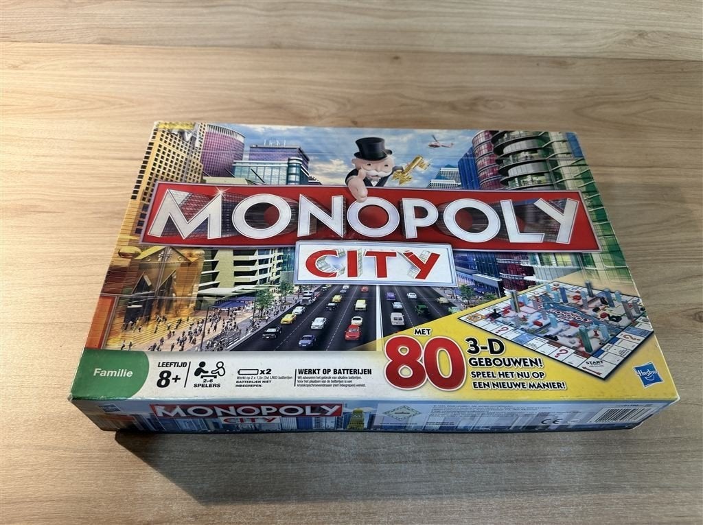 monopoly city - s6946, Hobby en Vrije tijd, Gezelschapsspellen | Bordspellen, Verzenden, Zo goed als nieuw