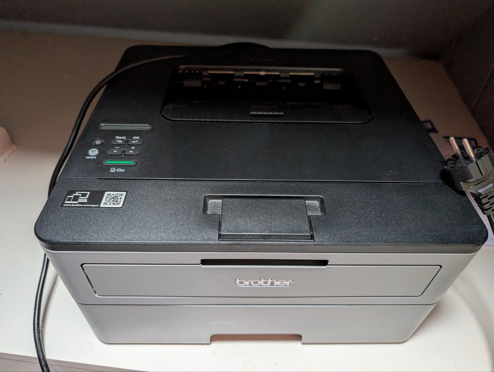 Brother HL-L2350DW Laserprinter - Zo goed als nieuw, Computers en Software, Printers, Ophalen, Zwart-en-wit printen, Printer, Draadloos
