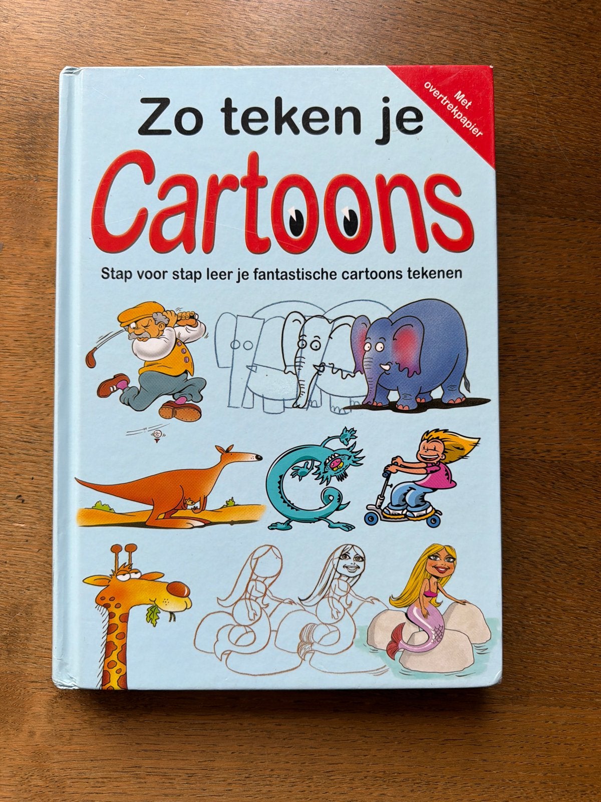 Zo teken je cartoons - Leer stap voor stap cartoons tekenen, Ophalen of Verzenden, Zo goed als nieuw