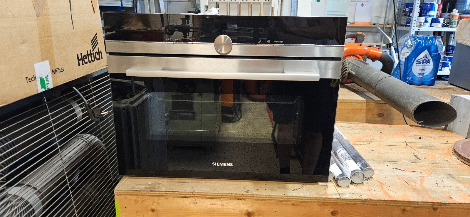 Siemens Inbouw Oven - Zo goed als nieuw, Witgoed en Apparatuur, Minder dan 45 cm, Gebruikt, Oven, 60 cm of meer