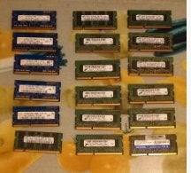 18x 1GB laptop macbook geheugen, Computers en Software, Ophalen, Gebruikt