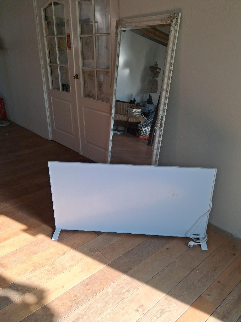 PRINCESS 348070 Paneelverwarming Wit, Ophalen, 30 tot 80 cm, 500 tot 800 watt, Overige typen