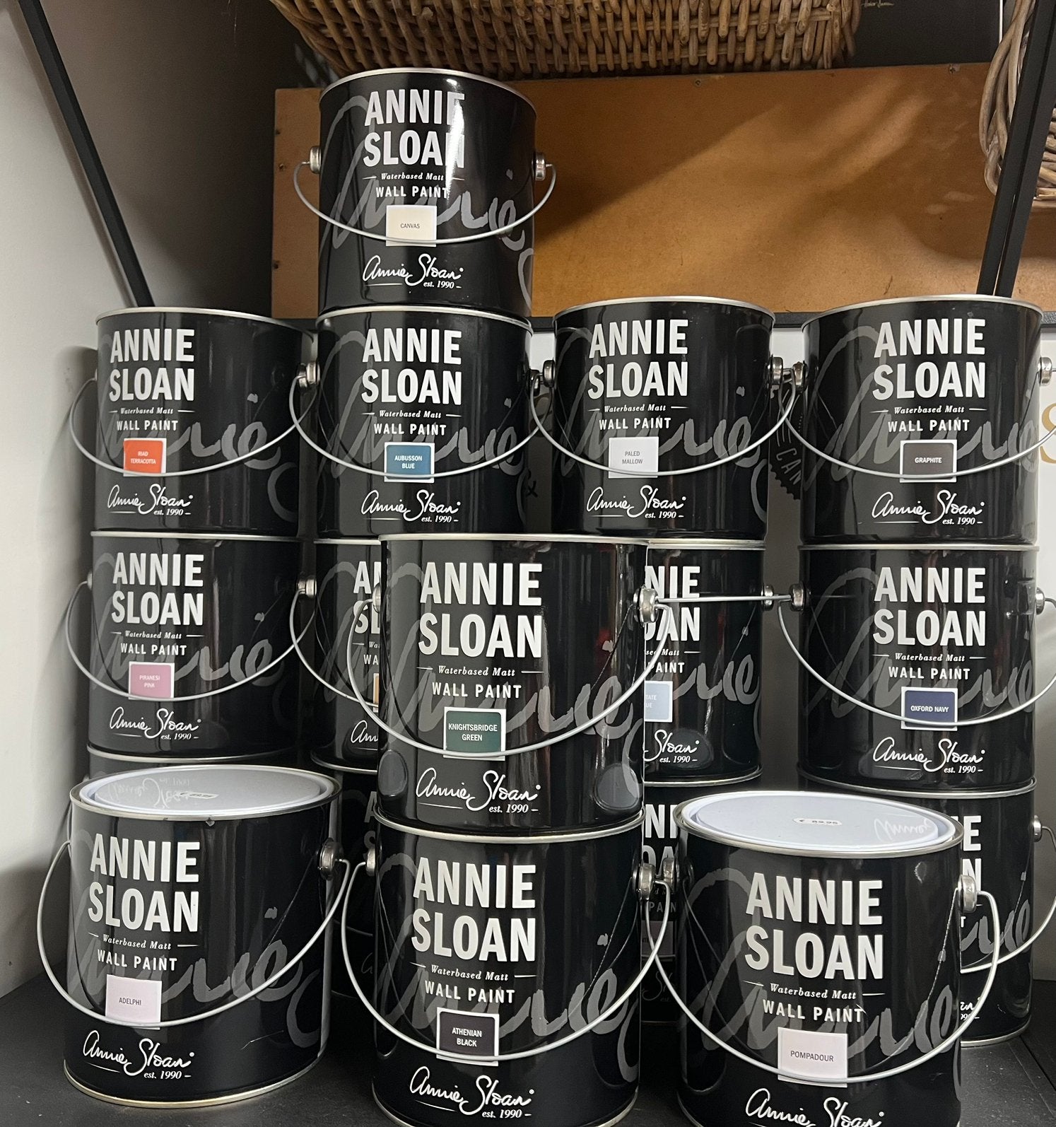 Annie sloan wall paint allerlei kleuren, Overige kleuren, Nieuw, Ophalen of Verzenden, Verf