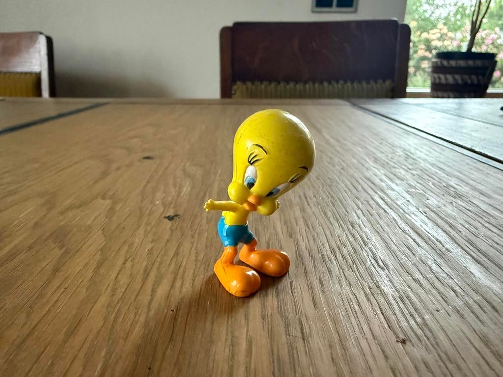 Tweety poppetje, Verzamelen, Stripfiguren, Ophalen of Verzenden, Looney Tunes, Gebruikt, Beeldje of Figuurtje