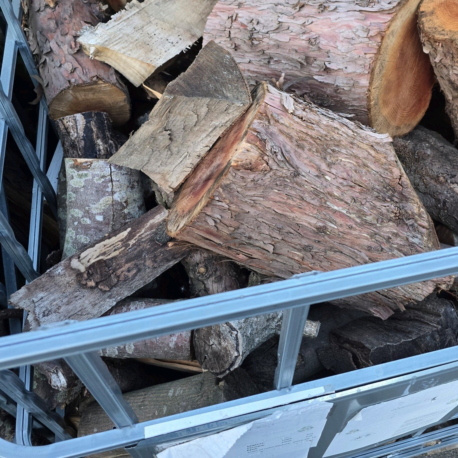 2 kuub dennenhout losgestort bezorgd 195€, Minder dan 3 m³, Ophalen