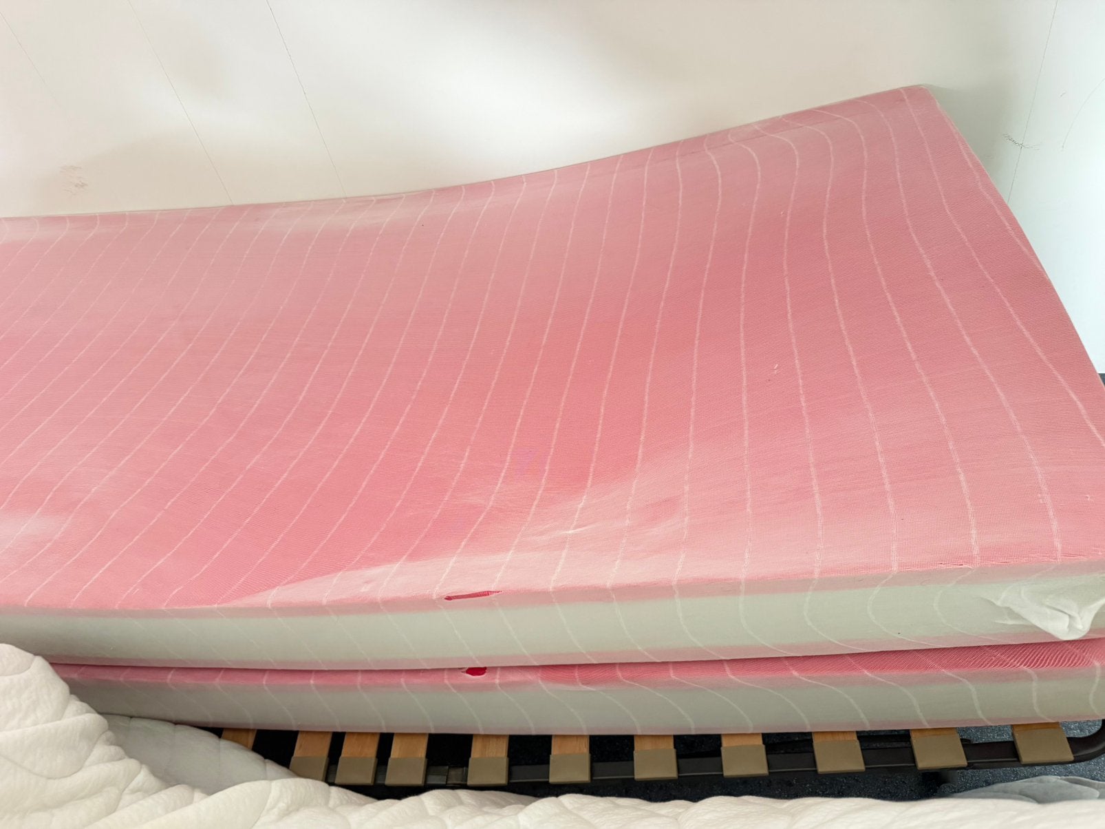 Boxspring matras, Ophalen, Zo goed als nieuw, Eenpersoons, 90 cm