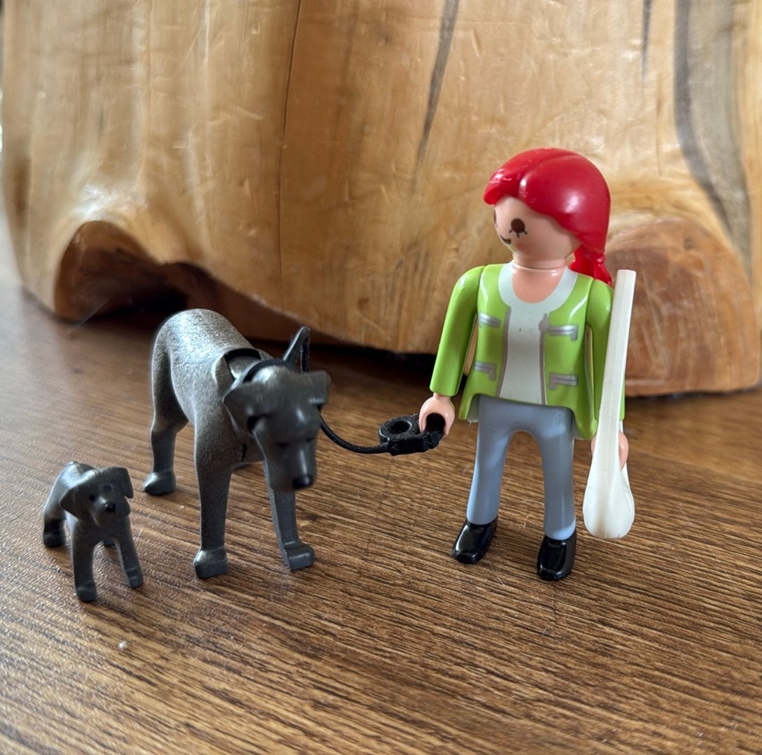 Playmobil City 5210 Duitse dog met puppy, Kinderen en Baby's, Speelgoed | Playmobil, Ophalen of Verzenden, Zo goed als nieuw