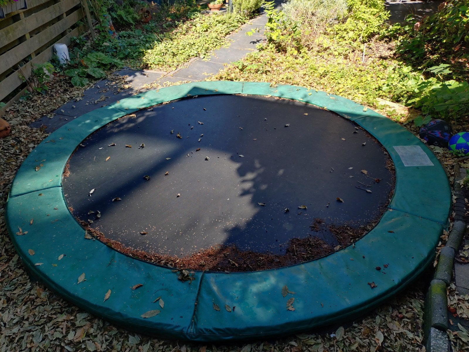 Gebruikte trampoline 300 cm diameter - gratis af te halen, Ophalen, Gebruikt