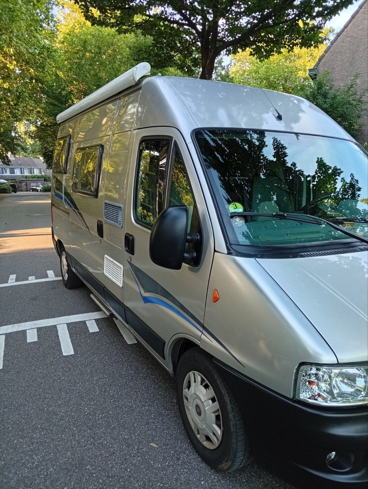 Possle 2 Win Fiat Ducato, airco, vast bed, draai stoelen., Caravans en Kamperen, Campers, Buscamper of Camperbus, Ringverwarming