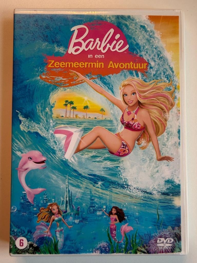 Barbie In Een Zeemeermin Avontuur DVD/ ACTIE 5=4, Alle leeftijden, Ophalen of Verzenden, Zo goed als nieuw, Amerikaans