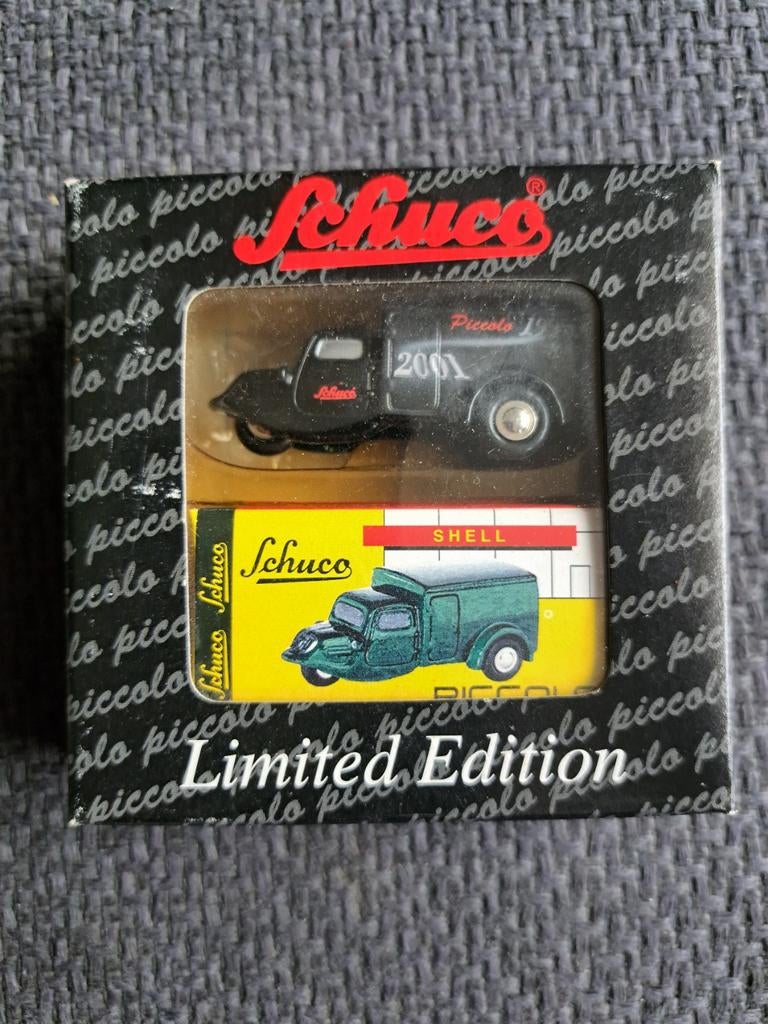 Schuco piccolo limited edition "shell" driewieler, Schuco, Auto, Germany, Ophalen of Verzenden