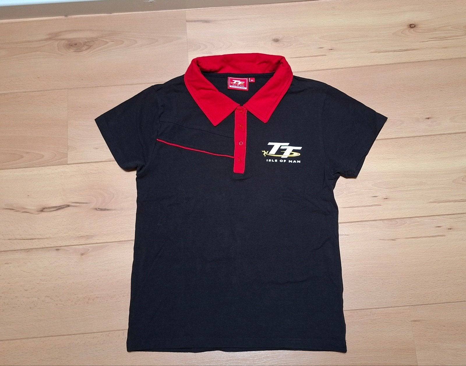 TT Isle of Man Poloshirt dames maat XL (valt als S), Overige typen, Ophalen of Verzenden, Dames, Isle of Man TT