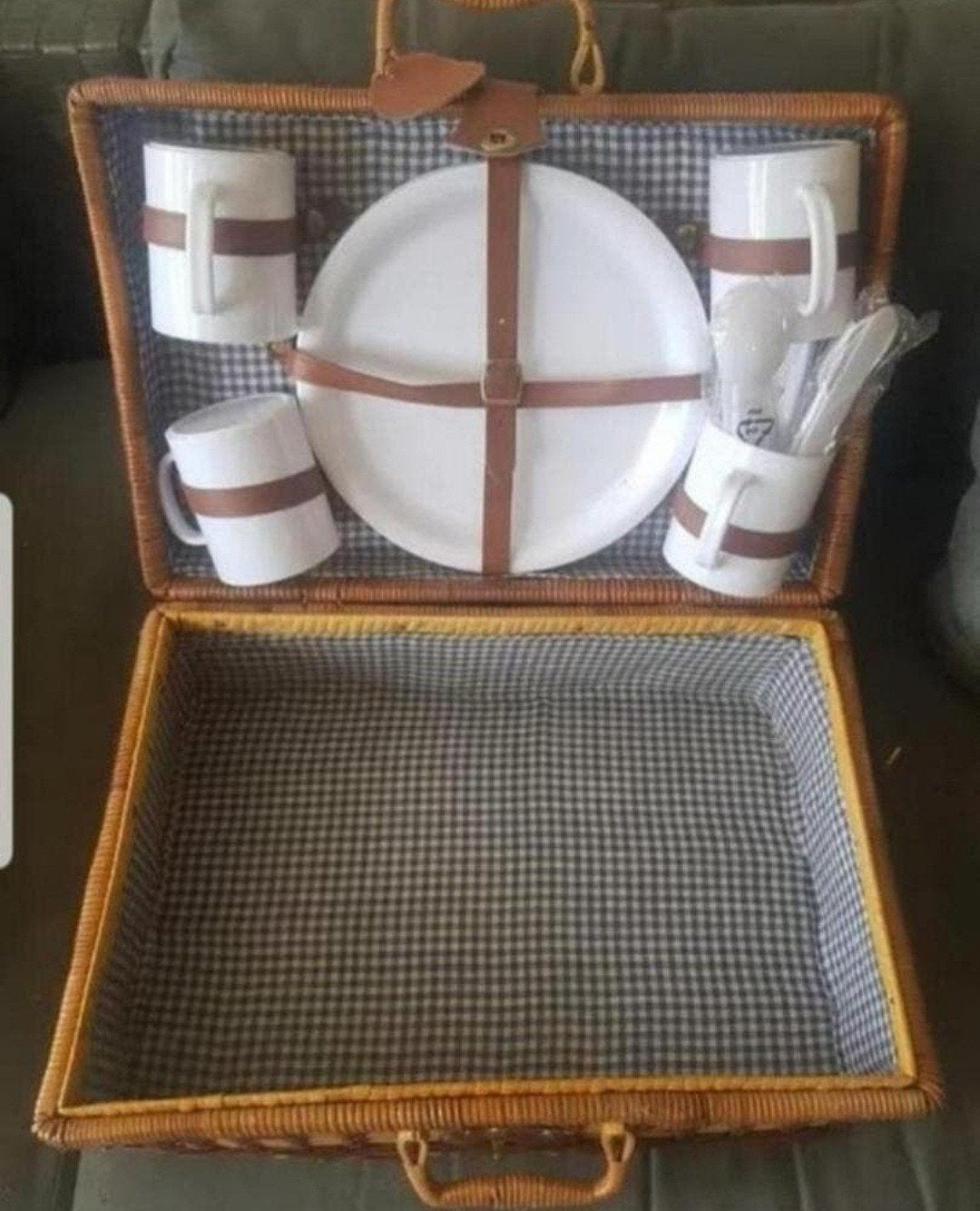 mooie picknickmand, Ophalen of Verzenden, Zo goed als nieuw
