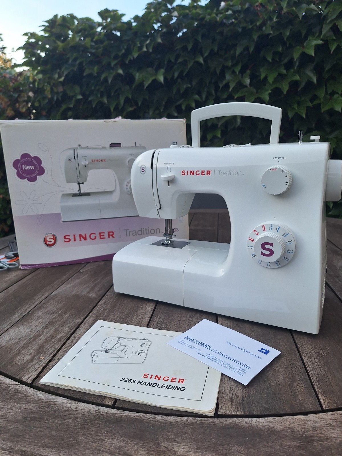Naaimachine, Singer 2263 met handleiding, Ophalen, Gebruikt, Naaimachine, Singer