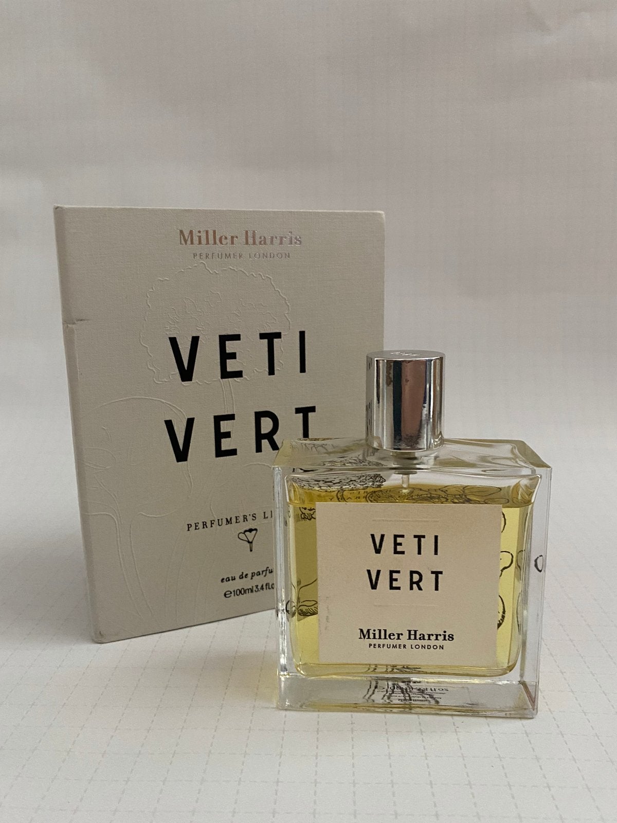 Miller Harris Veti Vert Eau de Parfum 100ml, Ophalen of Verzenden, Gebruikt