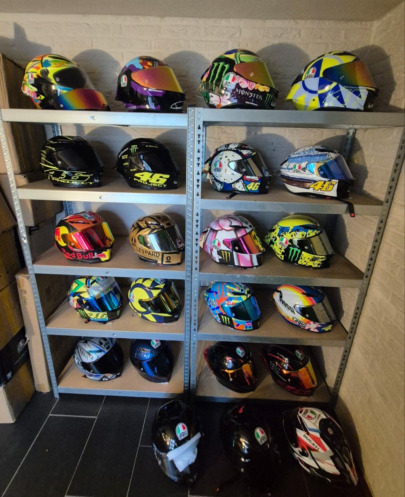 Nieuw!Valentino Rossi Agv Pista verzameling los of in 1 koop, Ophalen, Nieuw zonder kaartje, Dames, Integraalhelm