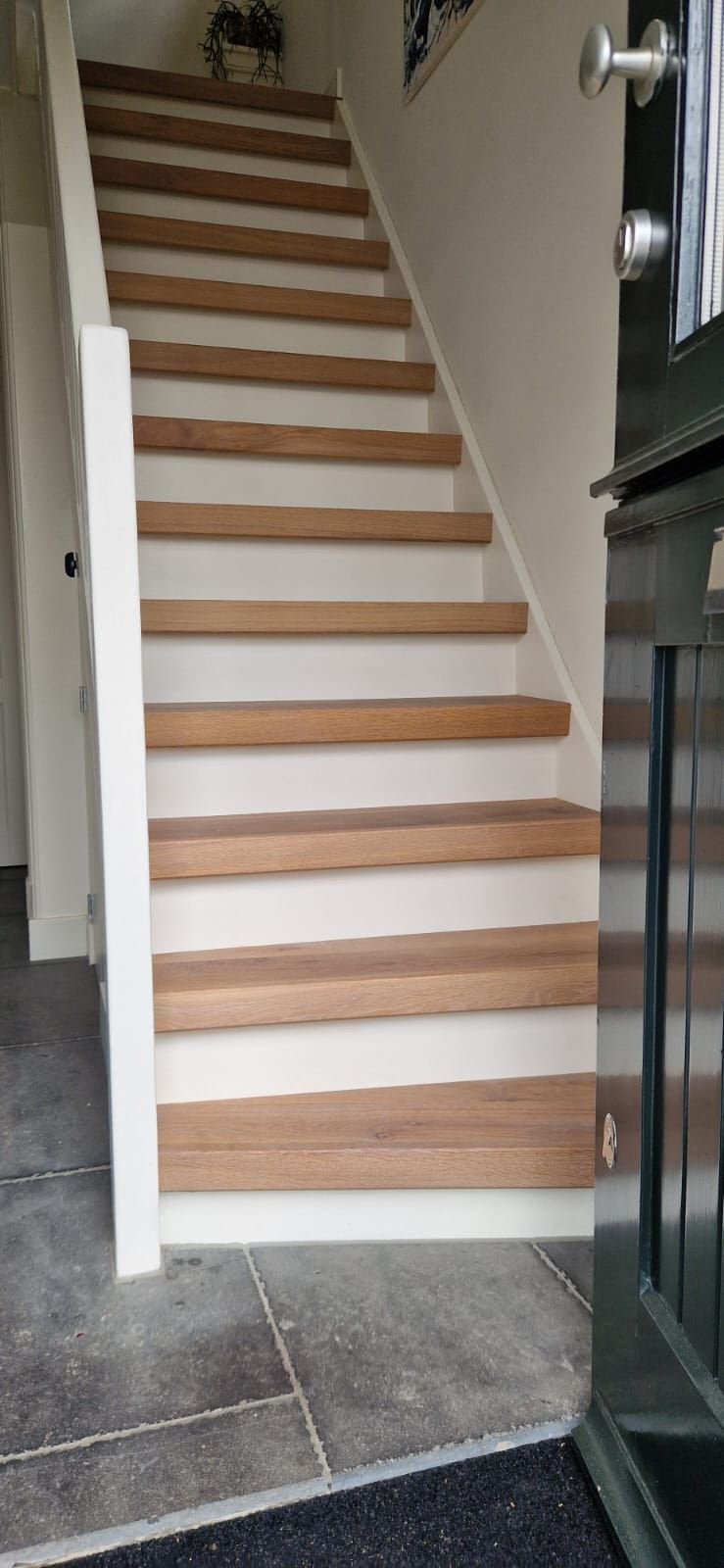 Eiken Traprenovatie set nieuw!, Ophalen, Nieuw, Hout
