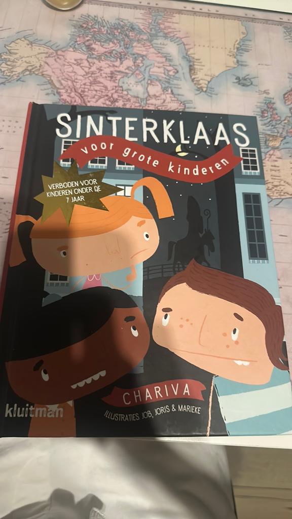 Sinterklaas boek Niet onder de 7 jaar, Ophalen of Verzenden, Zo goed als nieuw, Fictie algemeen