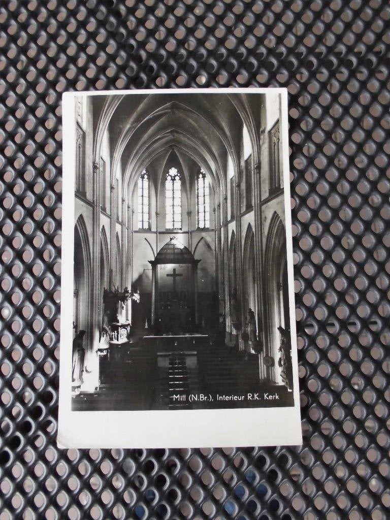 ansichtkaart  Mill, Ophalen of Verzenden, 1940 tot 1960, Gelopen, Noord-Brabant
