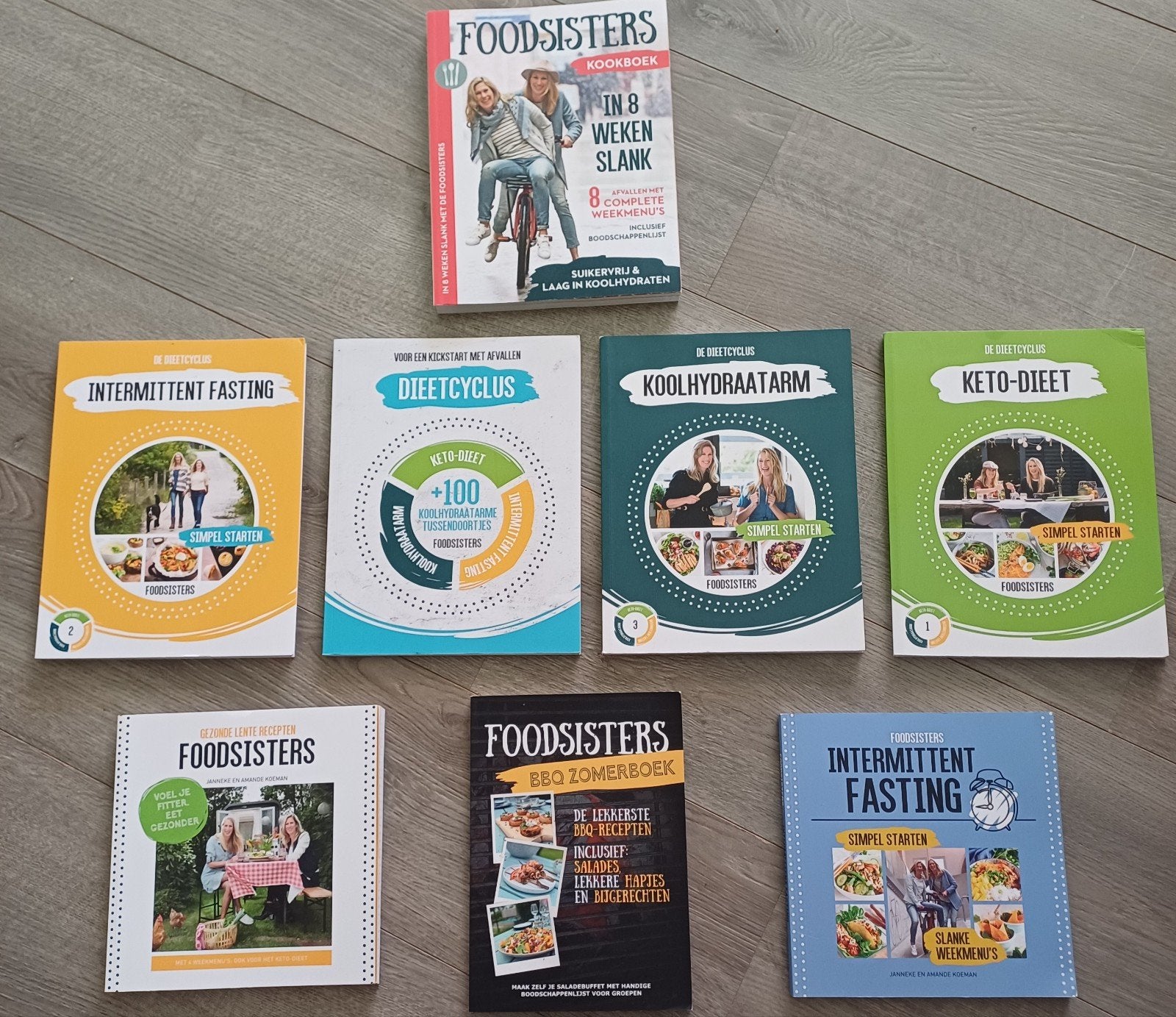 8 x Foodsisters, Ophalen of Verzenden