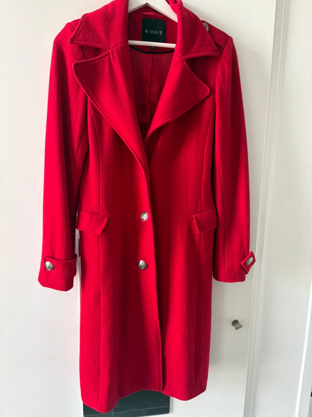 Nikkie winter  jas maat XS NIEUW, Ophalen of Verzenden, Nieuw, Maat 34 (XS) of kleiner, Rood