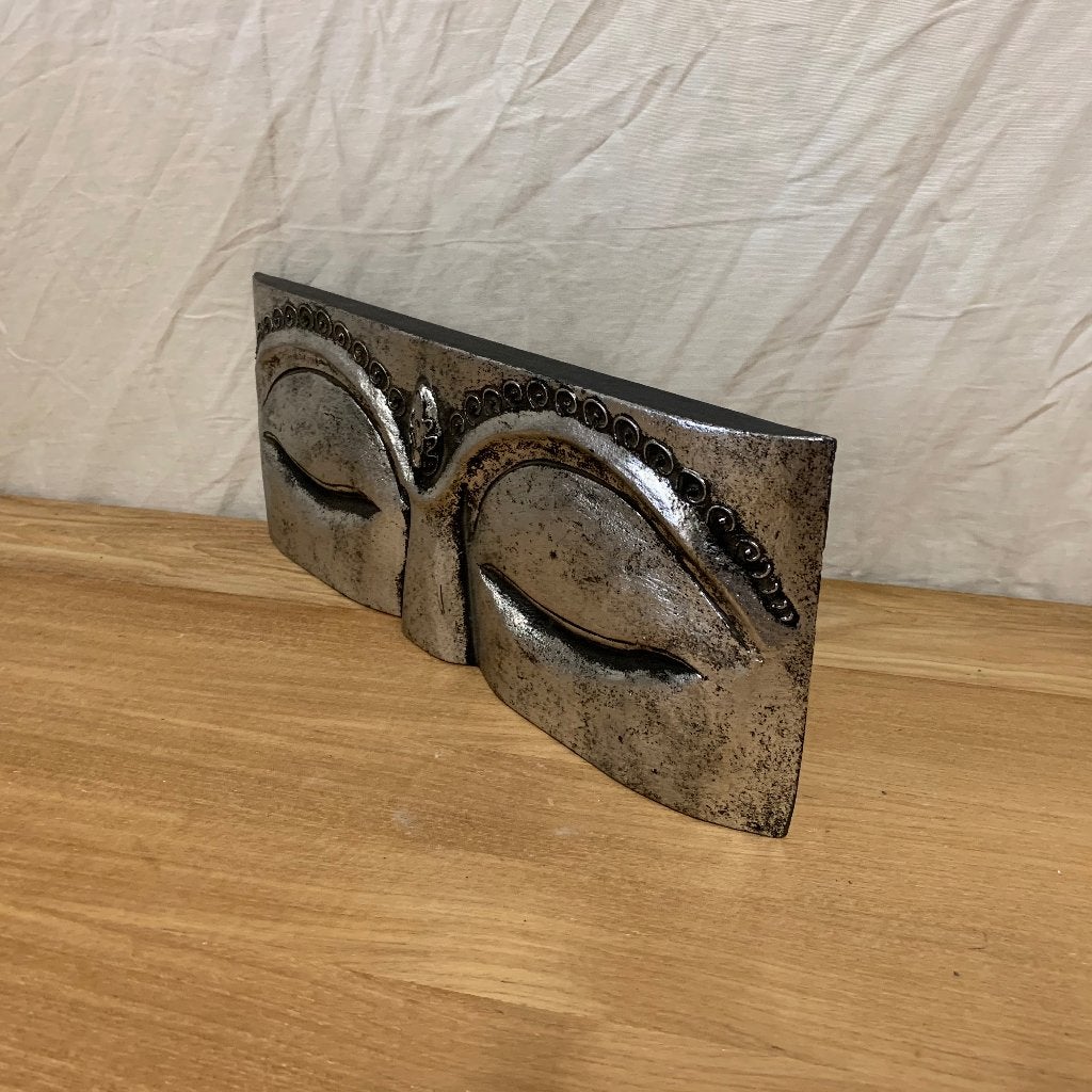 wandpaneel boeddha  – 40 x 25 cm - uniek bij TTM Wonen, TTM Wonen, Meubels – (Perzische) Tapijten en Woonaccessoires, 25 cm, Oosters