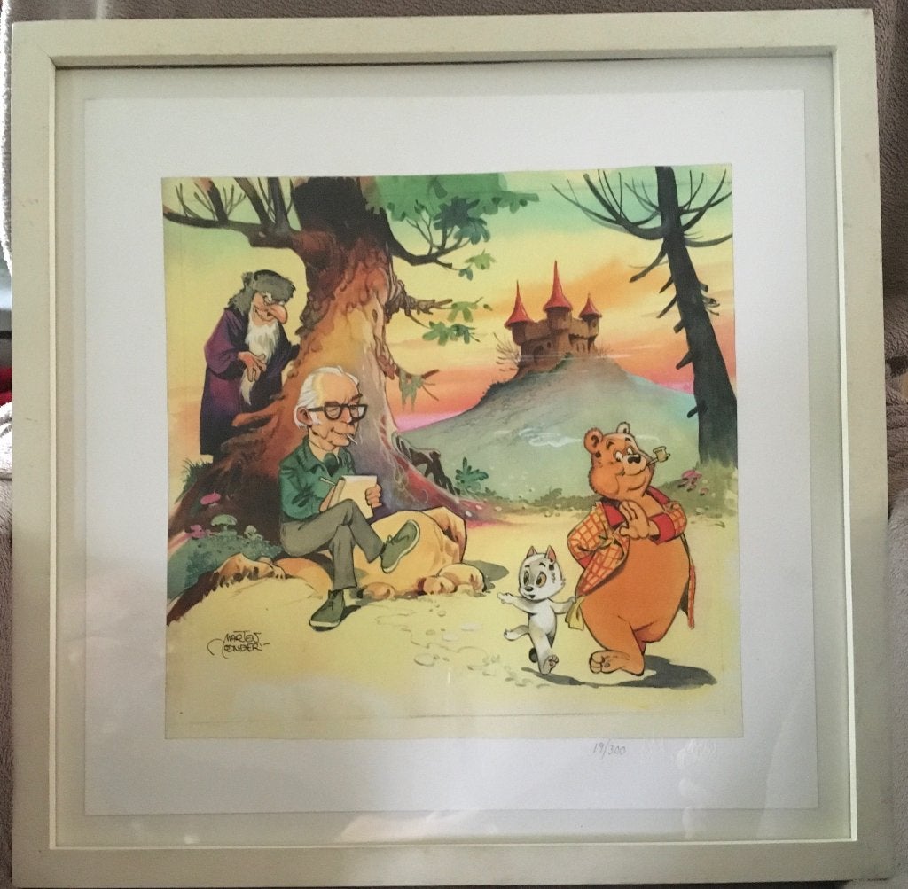 Zelfportret Marten Toonder, Boeken, Marten Toonder, Eén stripboek, Ophalen of Verzenden, Zo goed als nieuw