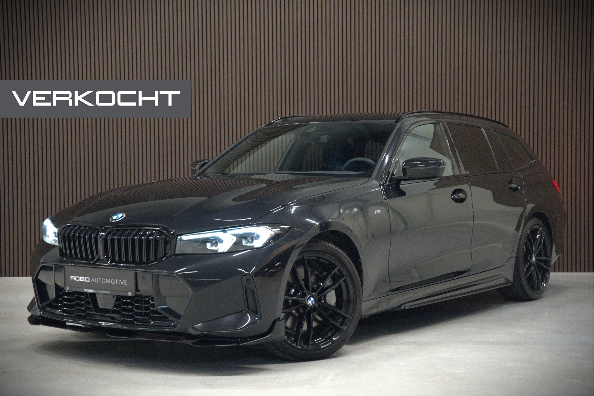 BMW 3 Serie Touring 330i xDrive High Excecutive M Sport | M, Auto's, 4 cilinders, Leder en Stof, Zwart, Vierwielaandrijving